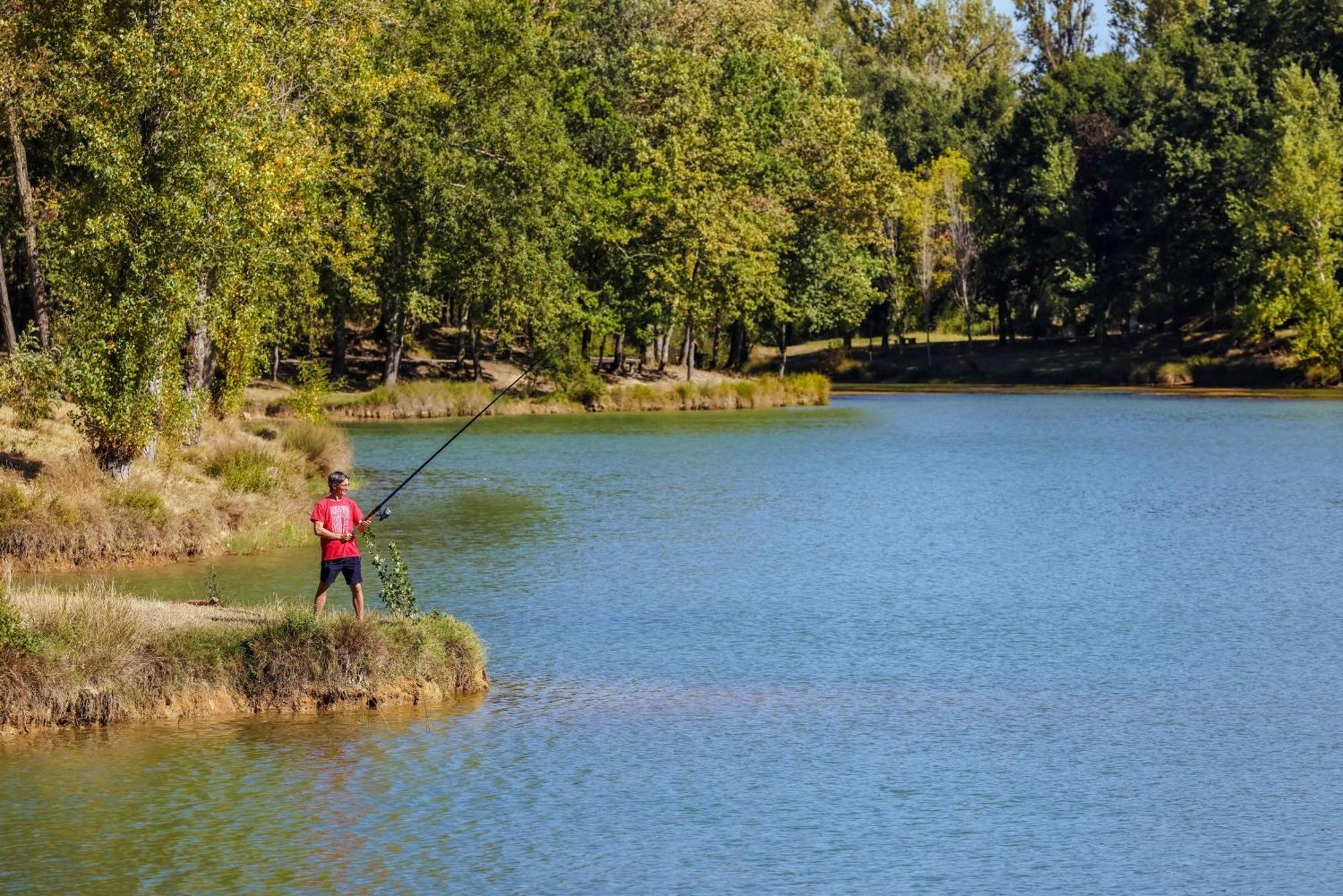 Les Auzerals Camping Du Lac Hotel Rabastens Bagian luar foto